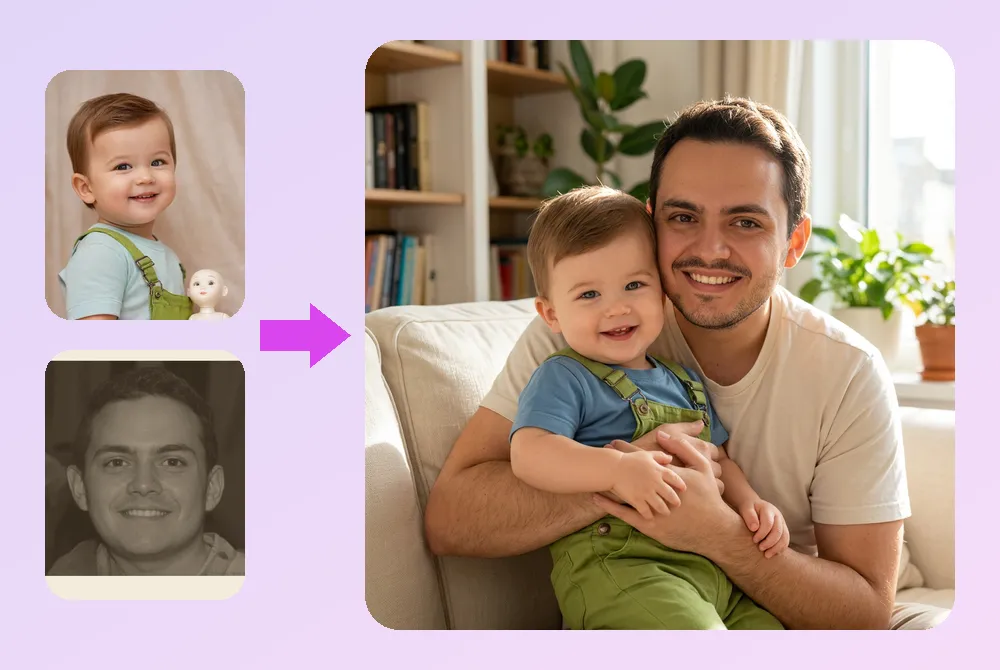 Together Again: an example picture made with BabyWish