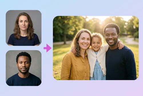 Future Family Photo: an example picture made with BabyWish
